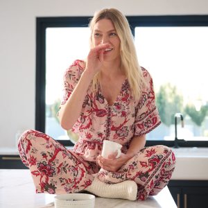 Blossom And Beauty Pajama Top